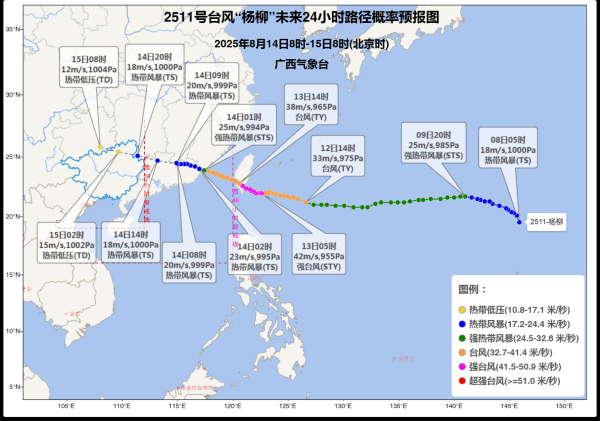 九游体育app娱乐14昼夜间将以热带低压强度从全州到富川一带投入广西-九游「中国体育」娱乐 官方网站